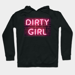 Dirty Girl Logo w/ Brick Wall Hoodie